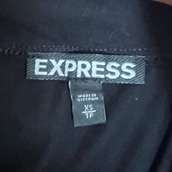 Express High Low Maxi Skirt Womens XS Boho Hippie Mermaid Fairy Ruffled Stretch - Picture 5 of 10